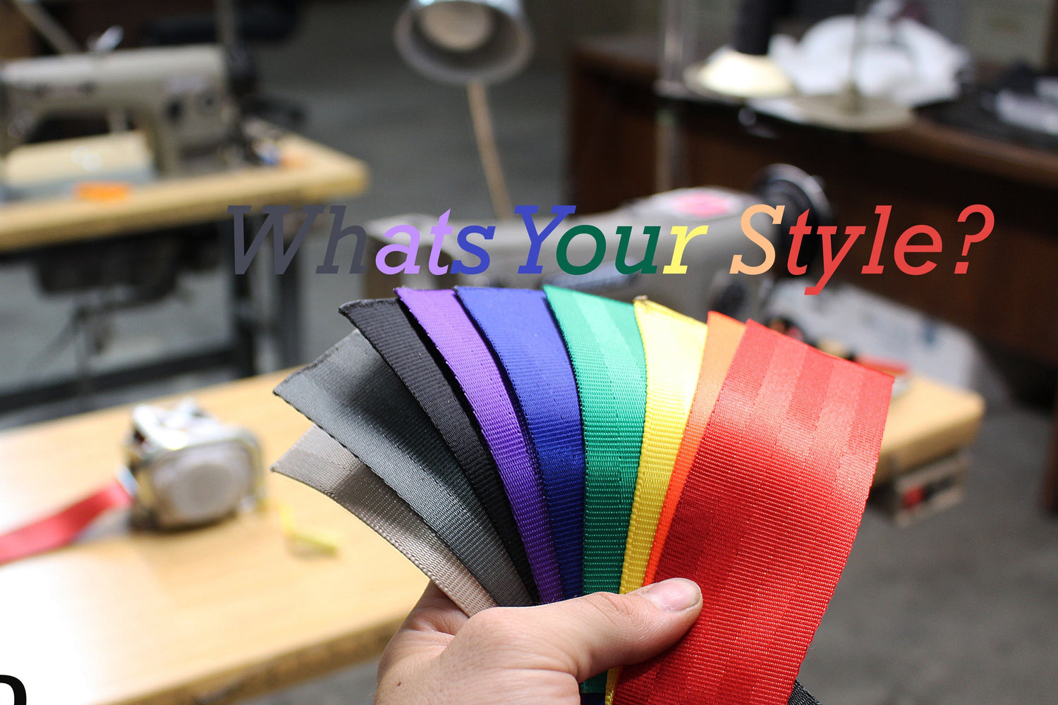 Choices in Seat Belt Color Customization